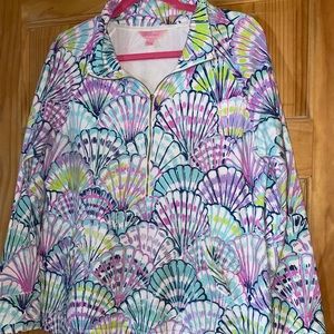 Lilly Pulitzer popover size large sea shell